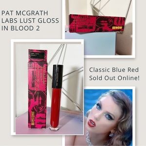 Pat McGrath Labs | Lust: Gloss | Blood 2 | Classic Blue Red NIB Sold Out Online